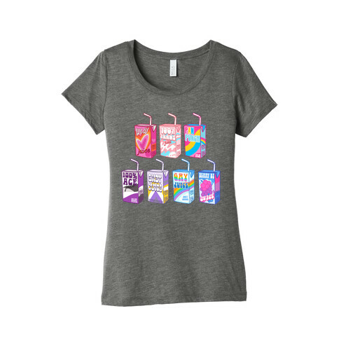 Pride Juice Boxes Womens T-Shirt