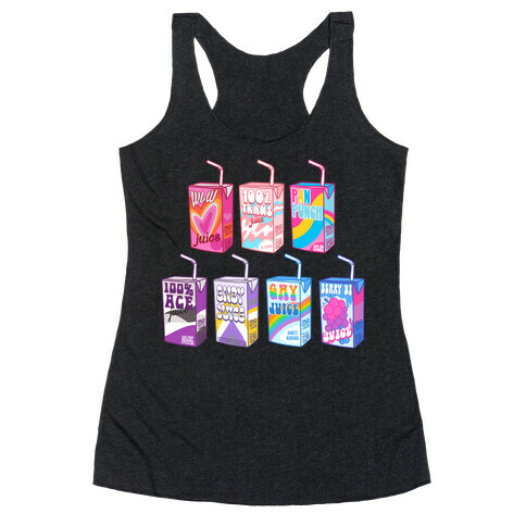 Pride Juice Boxes Racerback Tank Top