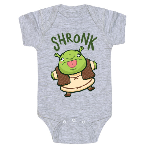 Shronk Derpy Shrek Baby One-Piece