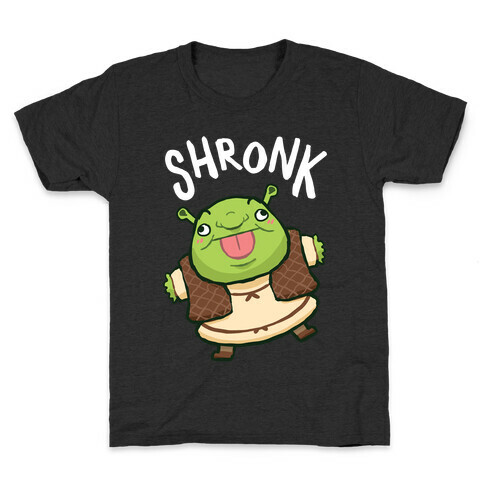 Shronk Derpy Shrek Kids T-Shirt