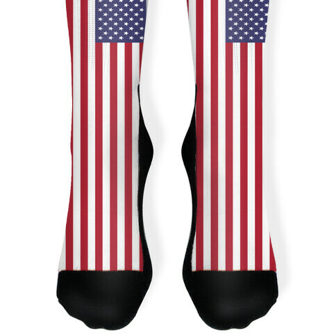 American Flag  Sock
