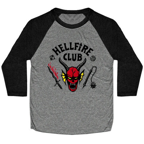 Hellfire D&D Club  Baseball Tee