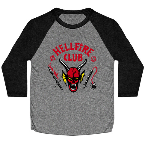 Hellfire D&D Club  Baseball Tee