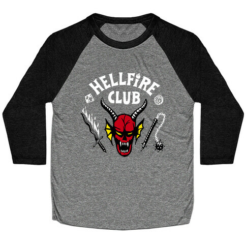 Hellfire D&D Club  Baseball Tee