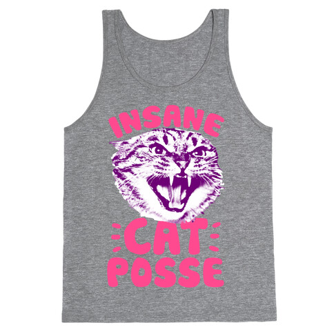 Insane Cat Posse Tank Top