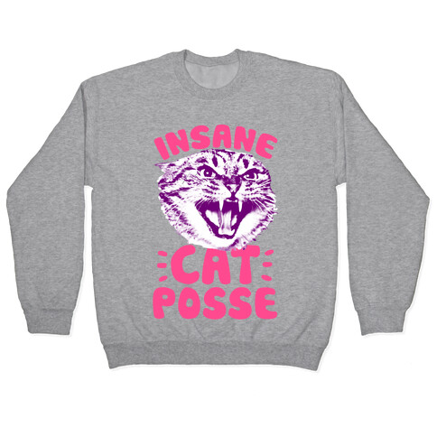 Insane Cat Posse Pullover