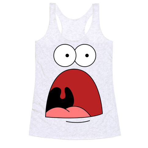 PATRICK IS SHOCKED Racerback Tank Top