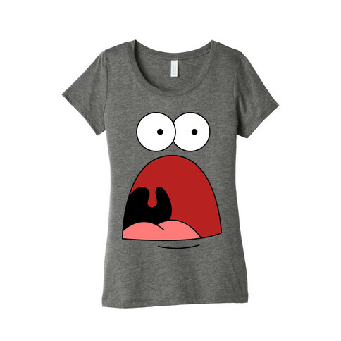 PATRICK IS SHOCKED Womens T-Shirt