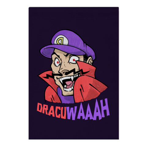 DracuWAAAH Garden Flag