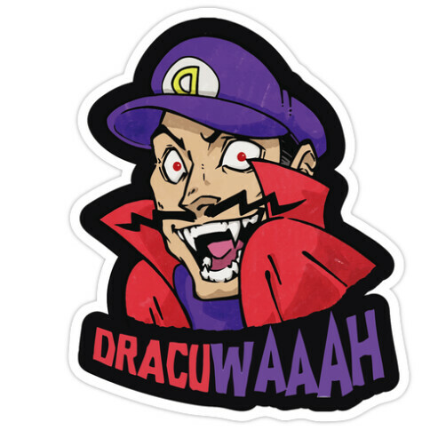 DracuWAAAH Die Cut Sticker