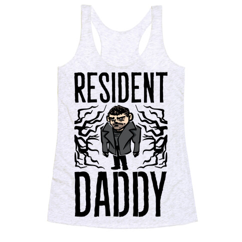 Resident Daddy Parody Racerback Tank Top