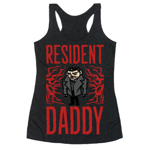 Resident Daddy Parody Racerback Tank Top