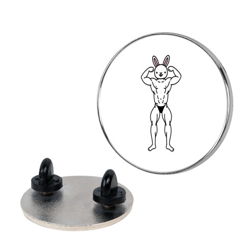 Buff Bunny Pin