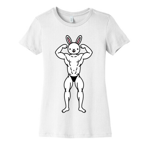 Buff Bunny Womens T-Shirt