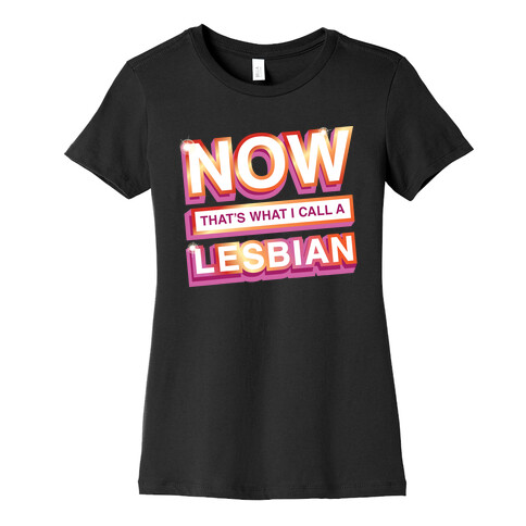 Now That's What I Call A Lesbian Womens T-Shirt