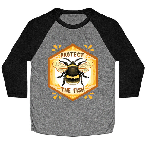 protect The Fish Baseball Tee