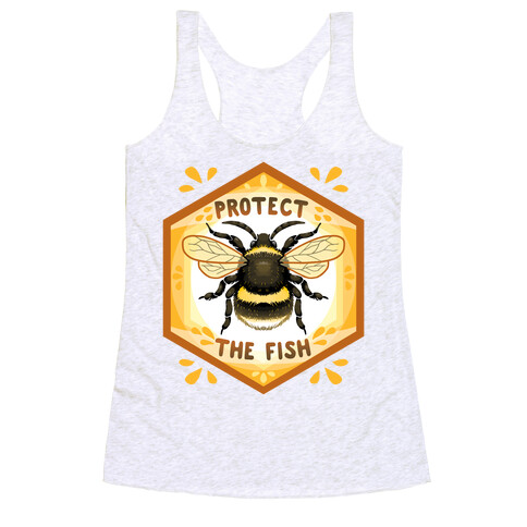 protect The Fish Racerback Tank Top