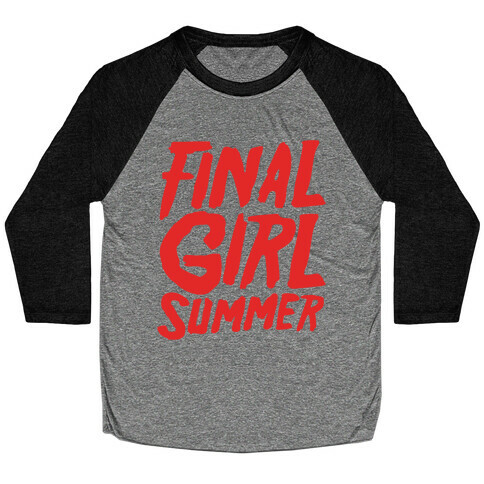 Final Girl Summer Parody Baseball Tee