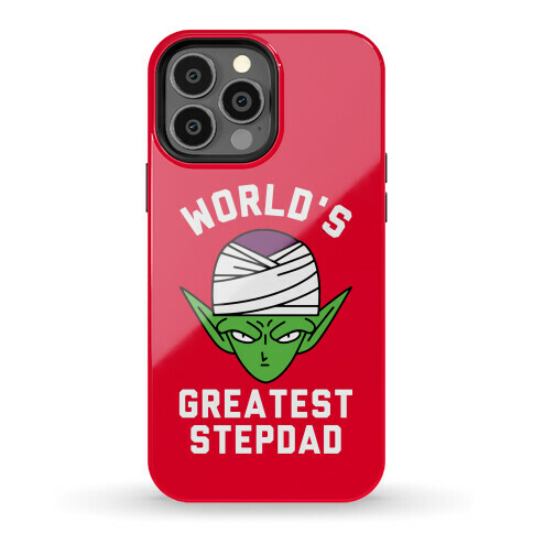 World's Greatest Stepdad Piccolo Parody Phone Case