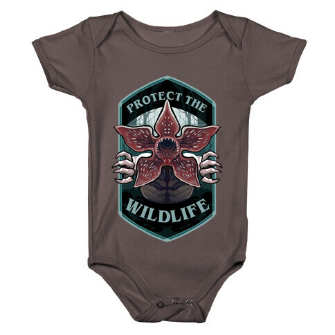 Protect The Wildlife Demogorgon Baby One-Piece