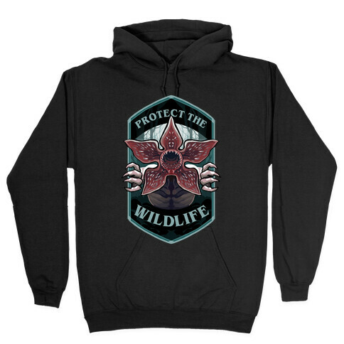 Protect The Wildlife Demogorgon Hooded Sweatshirt