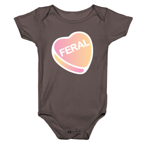 Feral Candy Heart Baby One-Piece