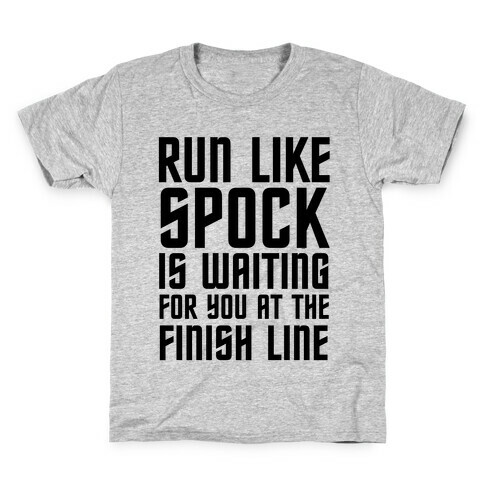Run Like Spock Kids T-Shirt