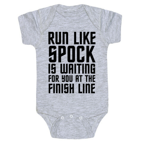 Run Like Spock Baby One-Piece