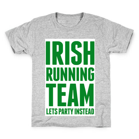 Irish Running Team Kids T-Shirt
