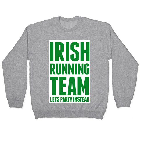 Irish Running Team Pullover