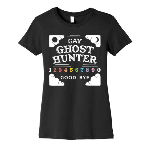 Gay Ghost Hunter Womens T-Shirt