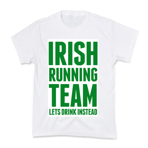 Irish Running Team Kids T-Shirt