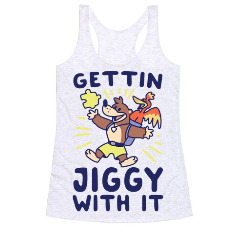 Gettin Jiggy With It Racerback Tank Top