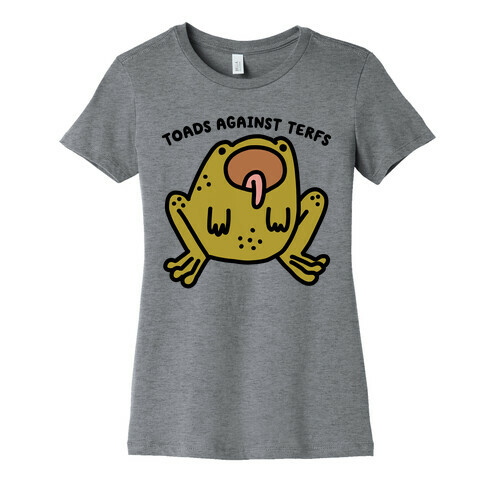 Toads Against TERFs (Censored) Womens T-Shirt