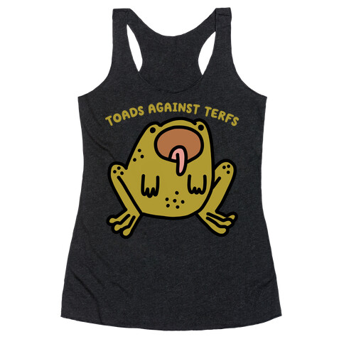 Toads Against TERFs (Censored) Racerback Tank Top