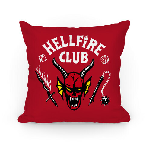 Hellfire D&D Club  Pillow