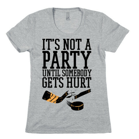 Hockey Party Womens T-Shirt