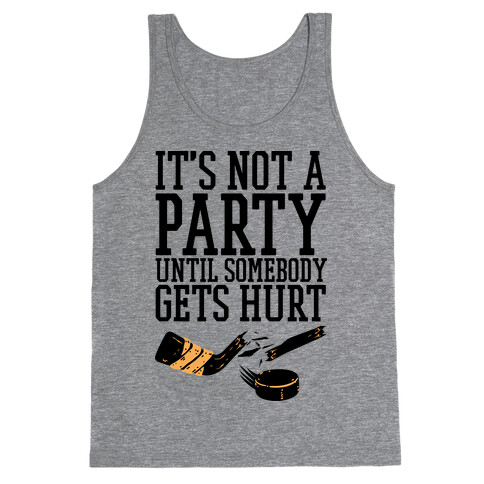 Hockey Party Tank Top