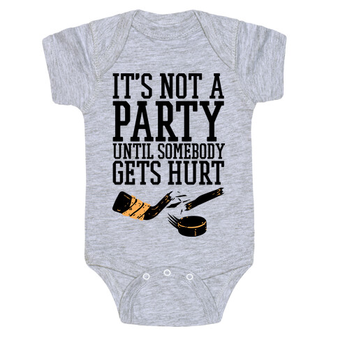 Hockey Party Baby One-Piece