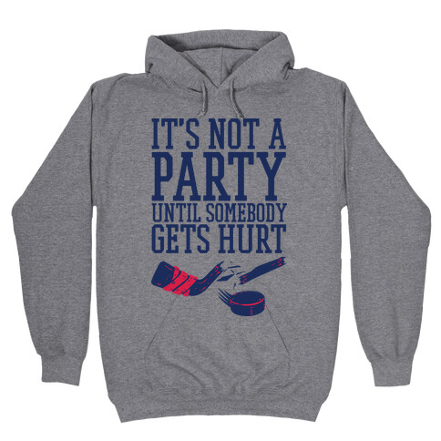 Hockey Party Hooded Sweatshirt