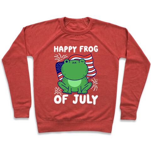 Happy Frog of July Pullover