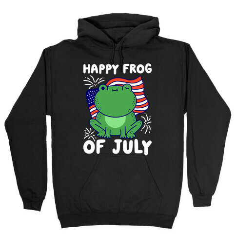Happy Frog of July Hooded Sweatshirt