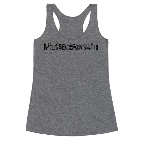 Intersectionality  Racerback Tank Top
