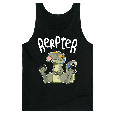 Derpy Raptor Rerpter Tank Top