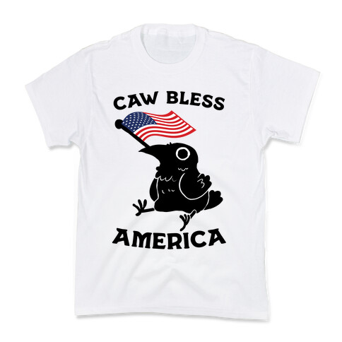 Caw Bless America Kids T-Shirt