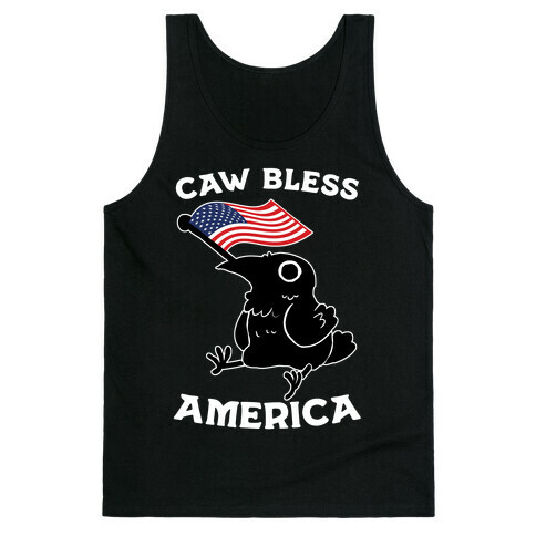 Caw Bless America Tank Top