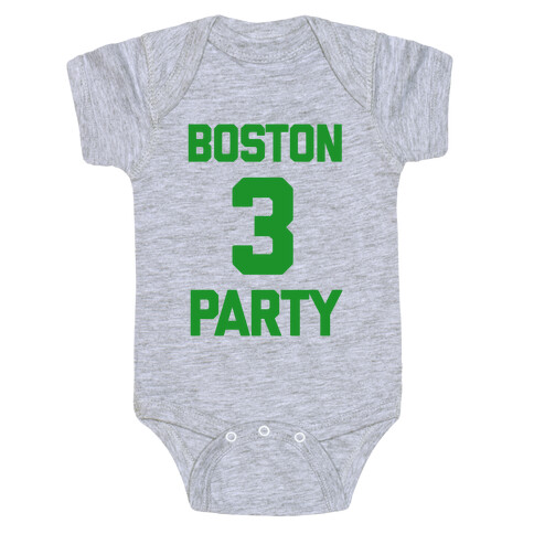 Boston 3 Party Baby One-Piece