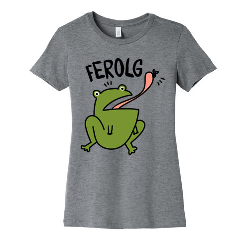 FEROLG - Feral Girl Frog Womens T-Shirt