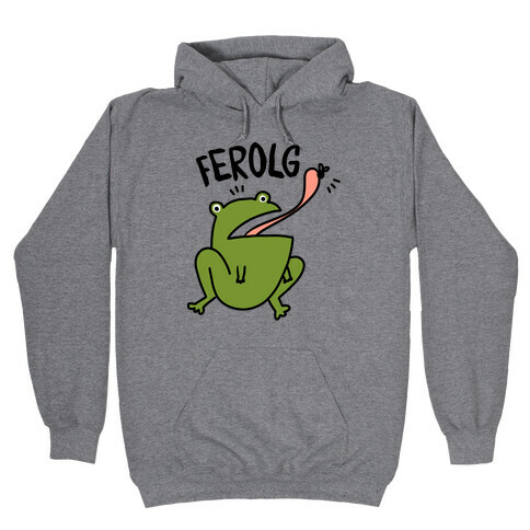 FEROLG - Feral Girl Frog Hooded Sweatshirt