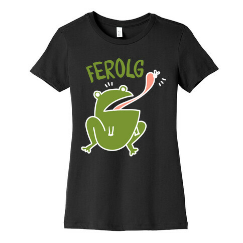 FEROLG - Feral Girl Frog Womens T-Shirt
